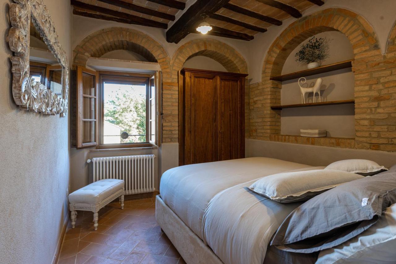 Apartamento Antica Loggia San Quirico dʼOrcia Exterior foto
